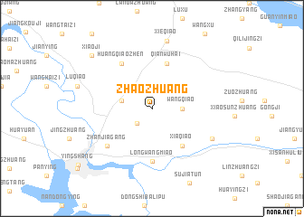 map of Zhaozhuang