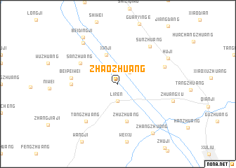 map of Zhaozhuang