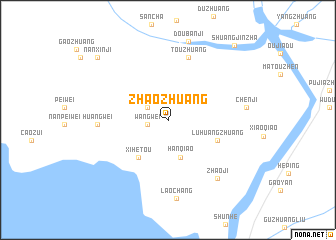 map of Zhaozhuang