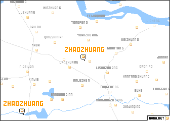 map of Zhaozhuang