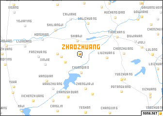 map of Zhaozhuang