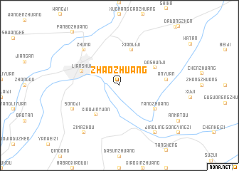 map of Zhaozhuang