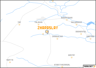 map of Zhapaslay