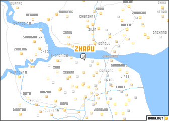 Zhapu (China) map - nona.net