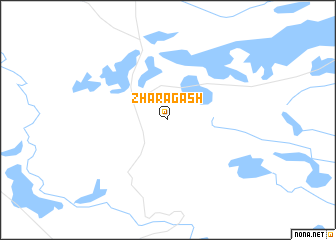 map of Zharagash