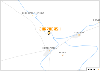 map of Zharagash