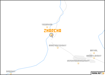 map of Zharcha