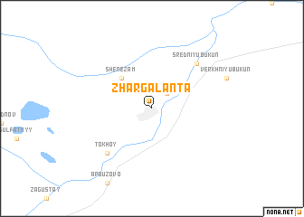 map of Zhargalanta