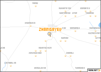 map of Zharigayev