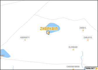 map of Zharkain