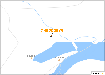 map of Zharkamys