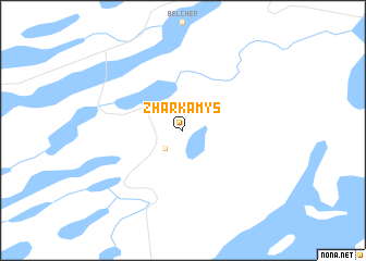 map of Zharkamys