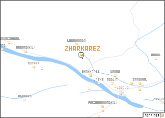 map of Zhar Kārez