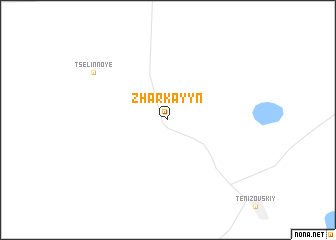 map of Zharkayyn