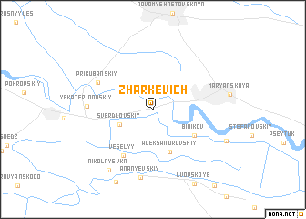 map of Zharkevich