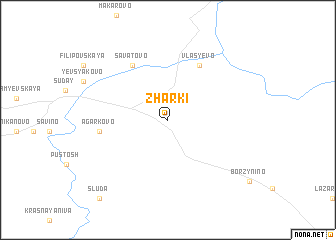 map of Zharki