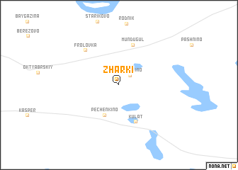 map of Zharki