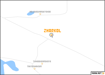 map of Zharkolʼ