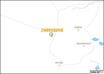 map of Zharkovka