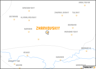 map of Zharkovskiy