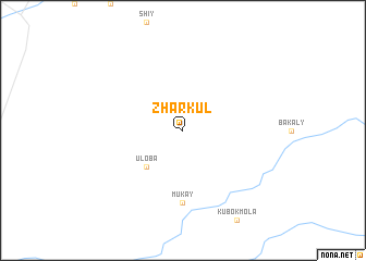 map of Zhar-Kulʼ