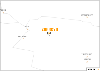 map of Zharkyn