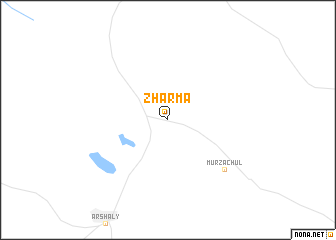 map of Zharma