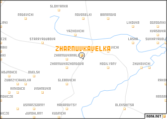 map of Zharnuvka Velʼka