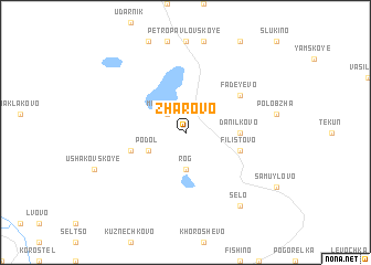 map of Zharovo