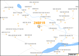 map of Zharyn\