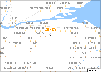 map of Zhary