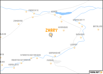 map of Zhary