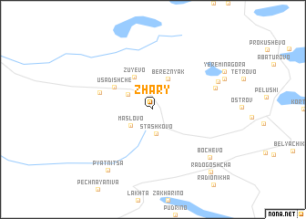 map of Zhary