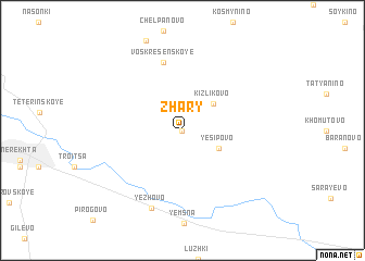 map of Zhary