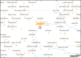 map of Zhary