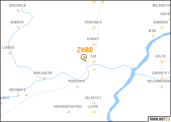 map of Zhar