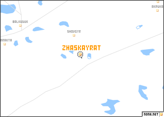 map of Zhaskayrat