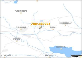 map of Zhaskayrat