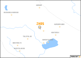 map of Zhas