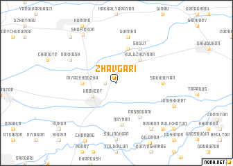 map of Zhavgari