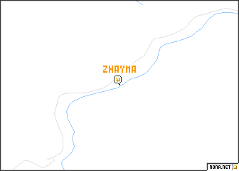 map of Zhayma