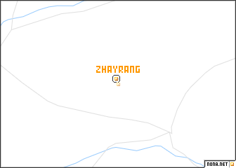 map of Zhayrang