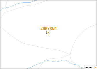 map of Zhayrem