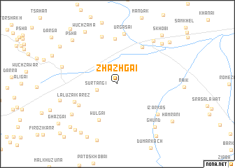 map of Zhazhgai