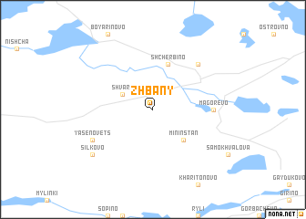 map of Zhbany