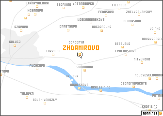 map of Zhdamirovo