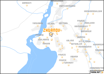 map of Zhdanov