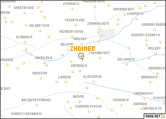 map of Zhdimer