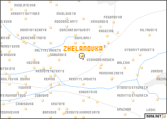 map of Zhelanovka