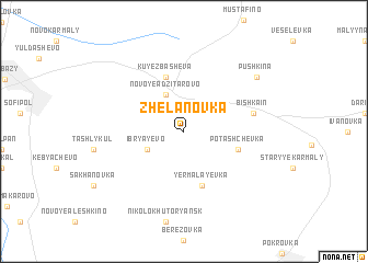 map of Zhelanovka